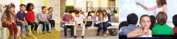 des élèves en situation plus ou moins bruyantes