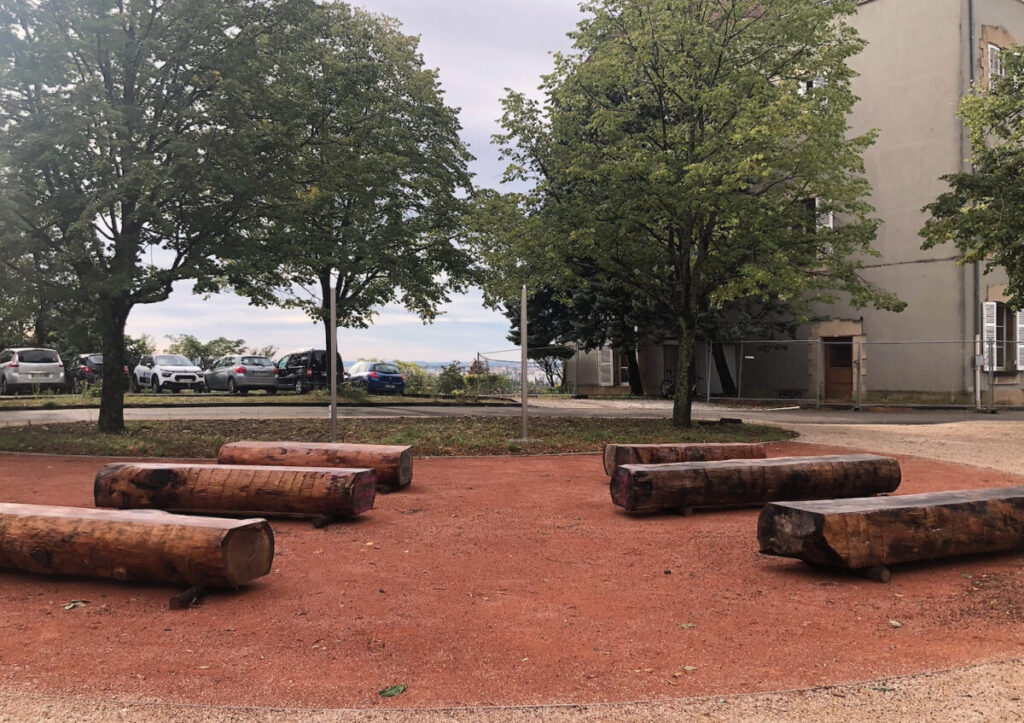 photo du lycée Lamarque après travaux l'amphithéâtre