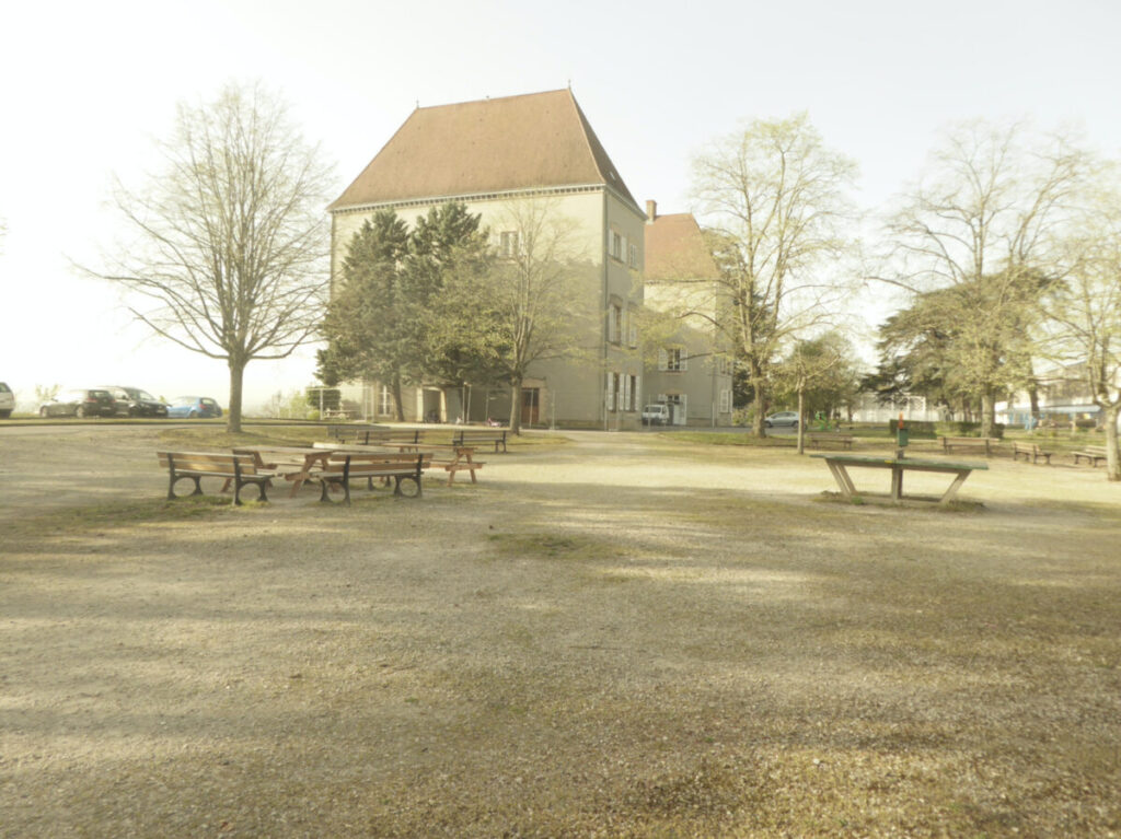 photo du lycée Lamarque avant travaux vue d'ensemble