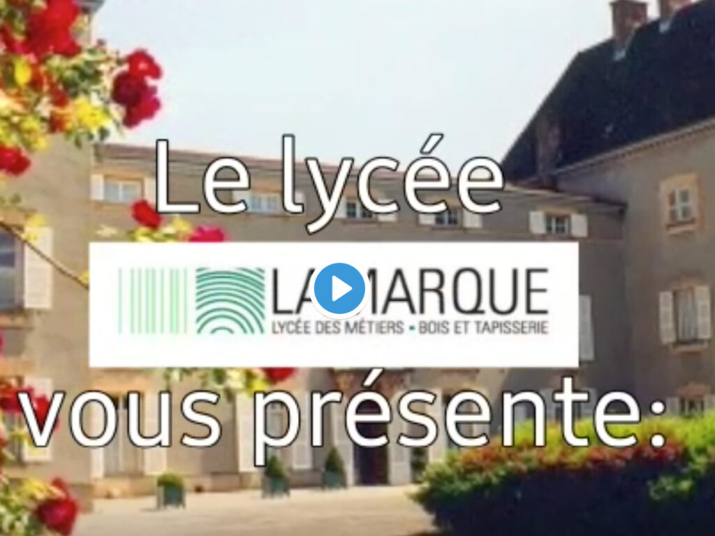 vignette de vidéo de la réponse à l'appel à projet "Imaginons le lycée de demain" du lycée Lamarque