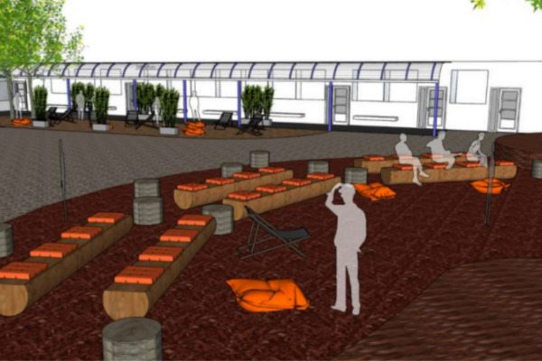 schéma du lycée de demain imaginé au lycée professionnel Lamarque