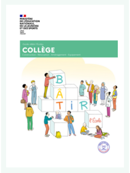 Image de couverture du guide "Bâtir le collège"