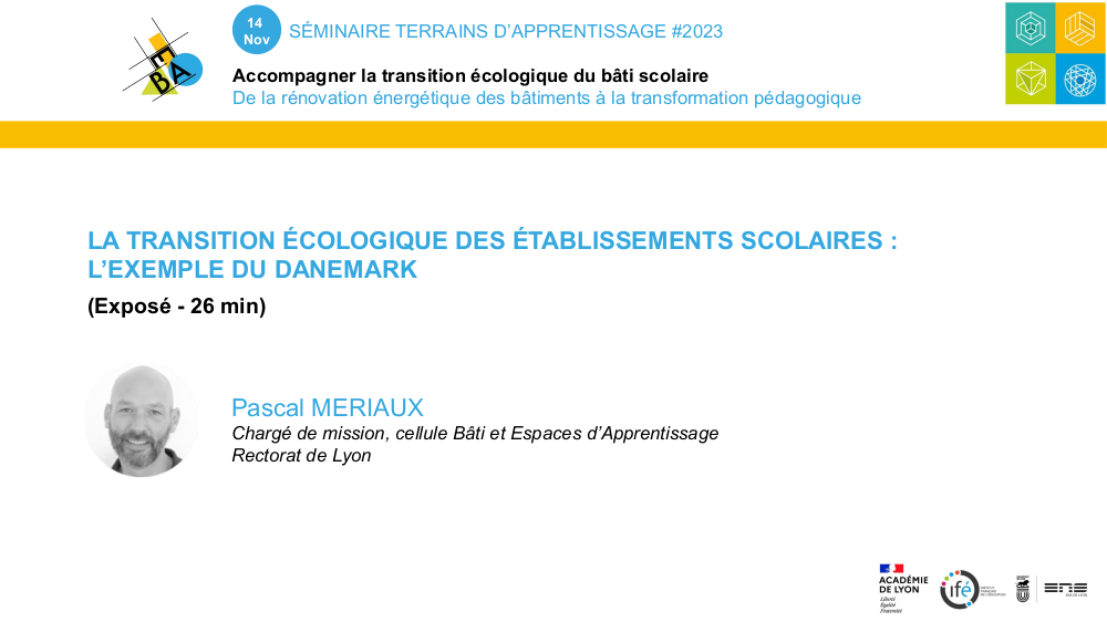vignette d'illustration de la vidéo: Transition écologique des établissements scolaires, l'exemple du Danemark